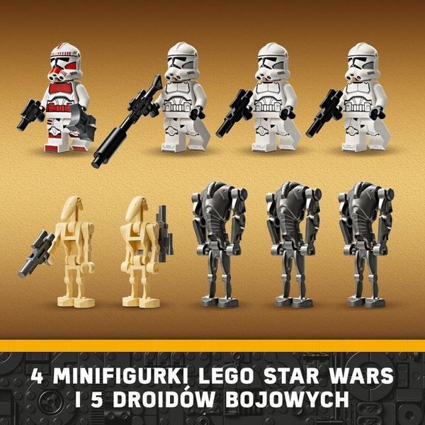 Конструктор LEGO Star Wars Clone Trooper Battle Droid Battle Set 75372 7620371 фото