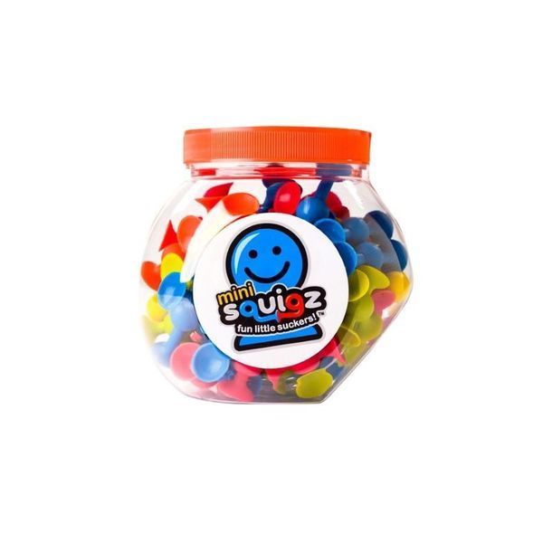 Fat Brain Toy Co. Squigz, міні-присоски, силіконові блоки, 75 елементів 5999880 фото