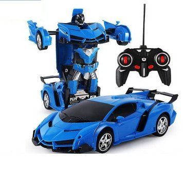 Lean Toys, Transformers 2IN1, дистанционно управляемый, синий 7502423 фото