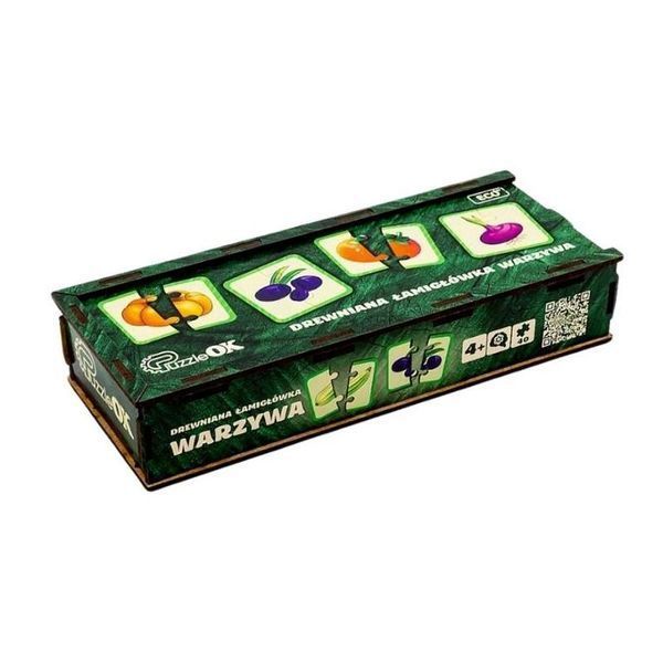 Puzzzerok, овощи, деревянная головоломка 7777446 фото