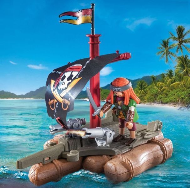 Playmobil, Pirates, Pirate Raft с сокровищами, 71794 7926231 фото