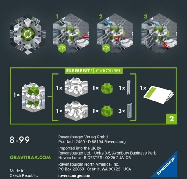 Ravensburger, Gravitrax Pro, карусель, додатковий набір 7739091 фото