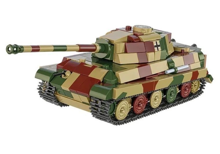 Cobi, історична колекція Другої світової війни, PZ.KPFW.VI B TIGER II K&ouml;nigstiger, блоки, 500 елементів 8043466 фото