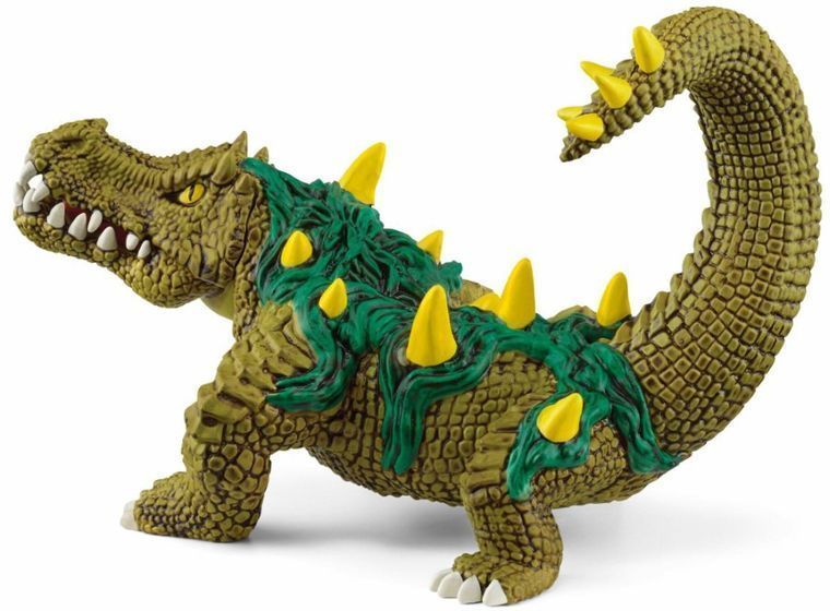 Schleich, Eldrador Creatures, Swamp Monster, Crocodile, статуэтка, 70155 7416552 фото