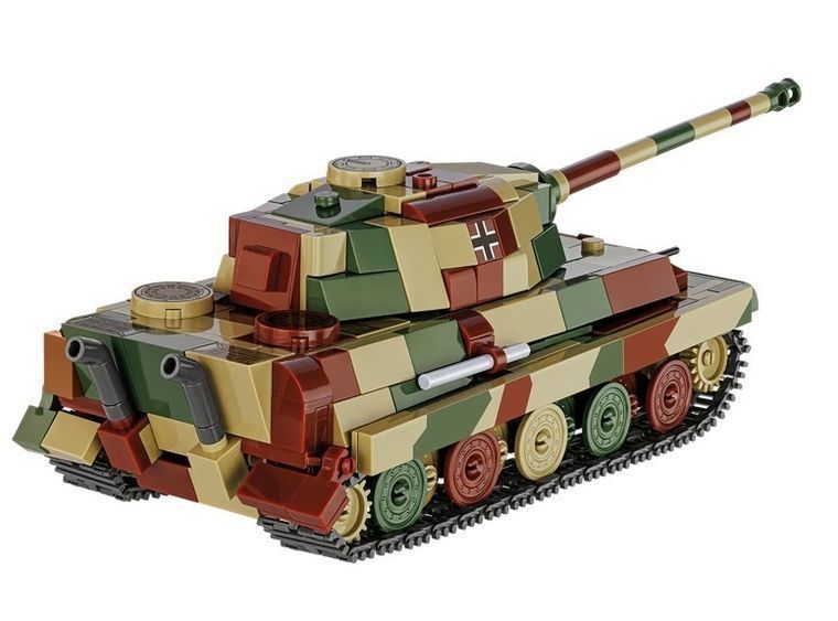 Cobi, історична колекція Другої світової війни, PZ.KPFW.VI B TIGER II K&ouml;nigstiger, блоки, 500 елементів 8043466 фото