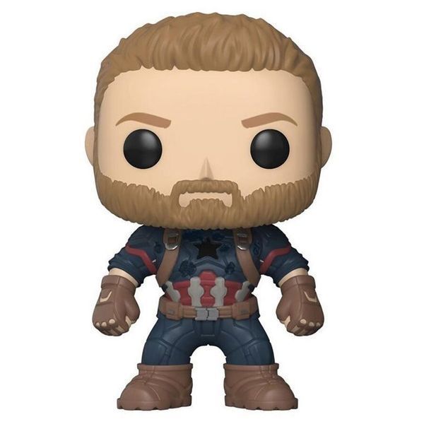 Funko Pop! Marvel: Месники, капітан Америка, статуетка колектора 6527060 фото