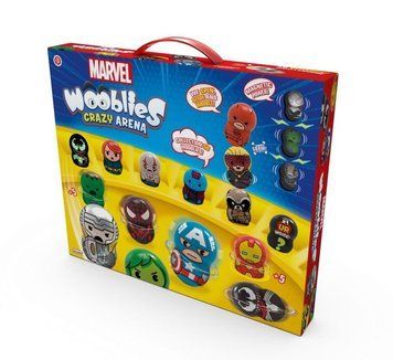 Marvel, Woobls, магнитные фигурки, установлены с ареной 6929465 фото