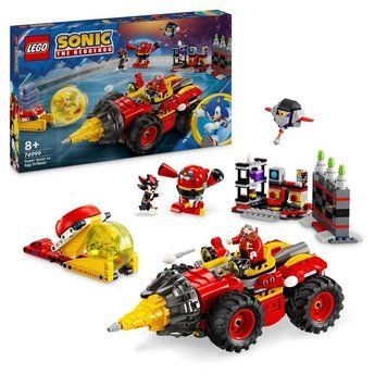 Lego Sonic The Hedgehog, Super Sonic Versus Or Egg Brillster, 76999 7779337 фото