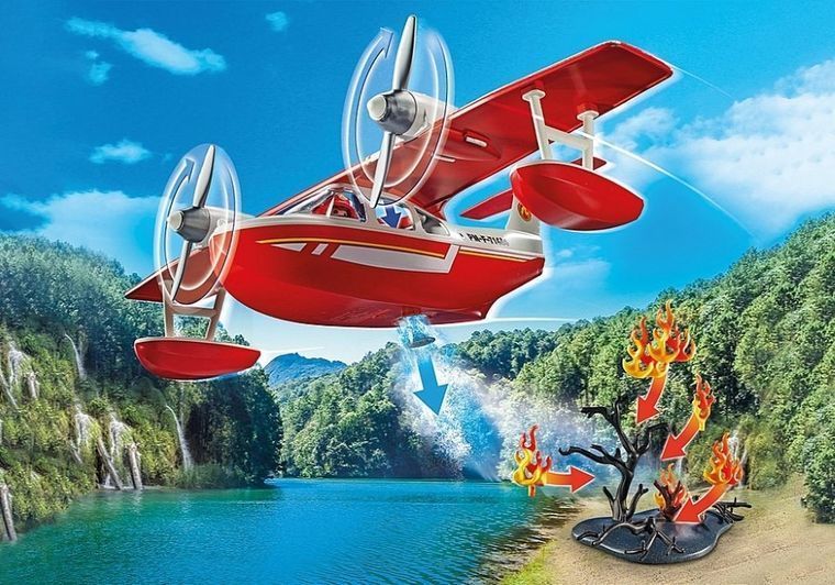 Playmobil, Action Heroes, пожарная бригада с огнеупорным, 71463 7690797 фото