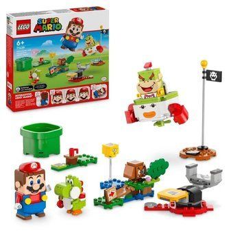 Lego Super Mario, приключения с интерактивной фигурой Lego Mario, 71439 7779340 фото