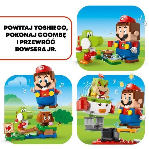 Lego Super Mario, приключения с интерактивной фигурой Lego Mario, 71439 7779340 фото