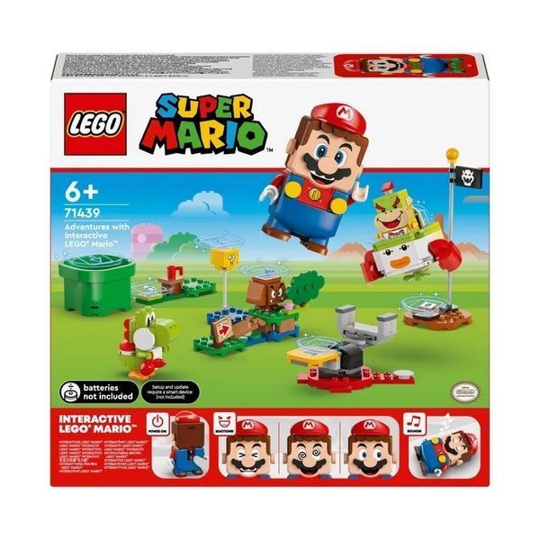 Lego Super Mario, приключения с интерактивной фигурой Lego Mario, 71439 7779340 фото