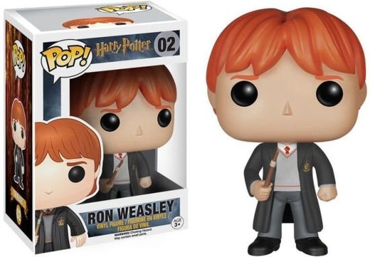 Funko Pop! Гарри Поттер: Рон Уизли, статуэтка коллекционера 6533219 фото