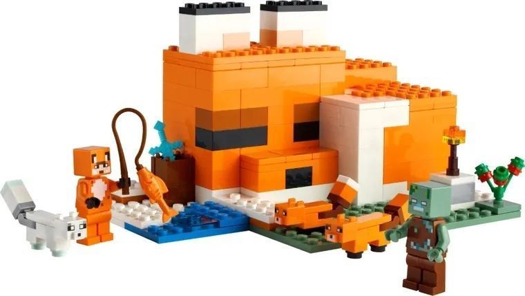 Lego Minecraft, Siedlisko Lis&oacute;w, 21178 7089249 фото