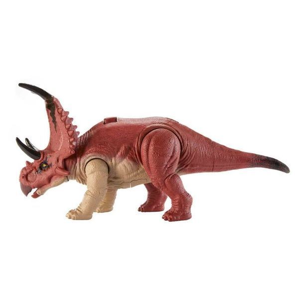 Мир юрского периода, Dibloceratops, опасный рев, статуэтка динозавров 7416953 фото