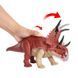 Мир юрского периода, Dibloceratops, опасный рев, статуэтка динозавров 7416953 фото 3