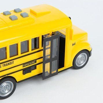 Smiki, Шкільний автобус, автомобіль, світло і звук, 1: 20, 20 см 7345005 фото