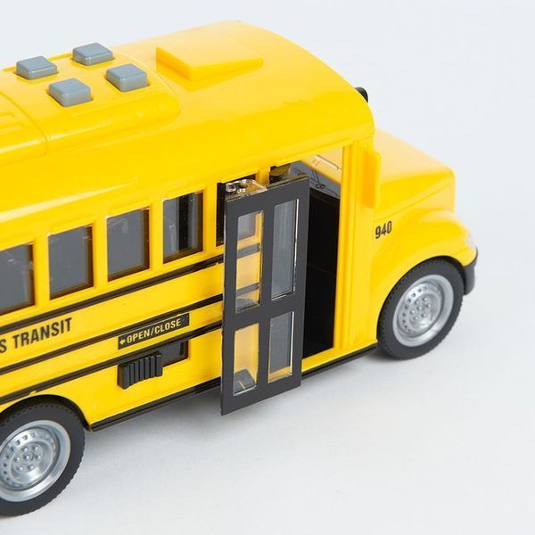 Smiki, школьный автобус, автомобиль, свет и звук, 1: 20, 20 см. 7345005 фото