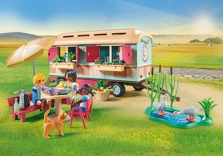 Playmobil, Country, Cosy Cafe in the Wagon, 71441 7695850 фото