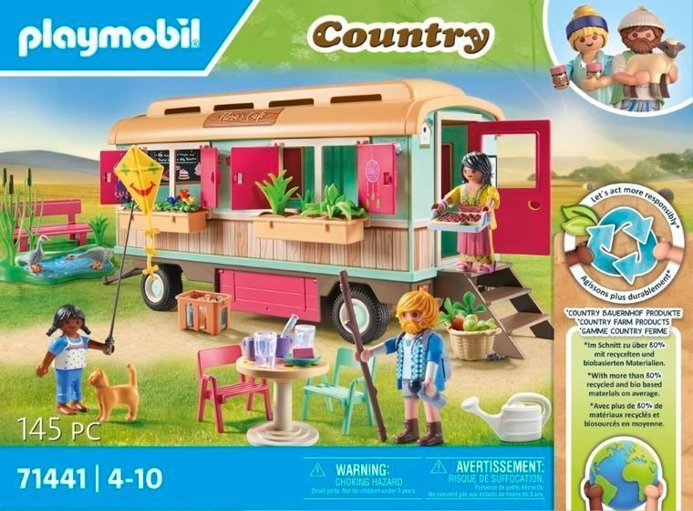 Playmobil, Country, Cosy Cafe in the Wagon, 71441 7695850 фото