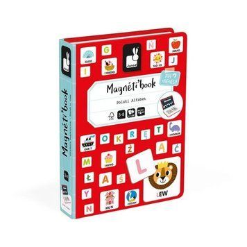 Janod, Magneti'book, польський алфавіт, магнітна головоломка 7200832 фото