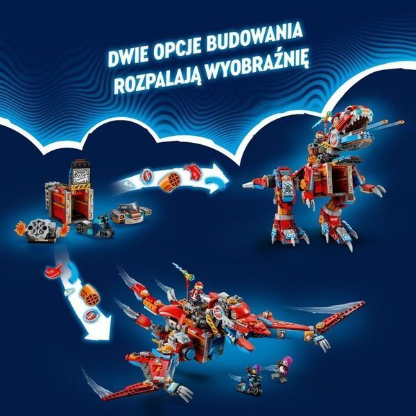 Lego Dreamzzz, Dinorobot Coopera C-Rex, 71484 7770285 фото