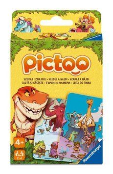 Ravensburger, Pictoo, карткова гра, Dino 8078789 фото