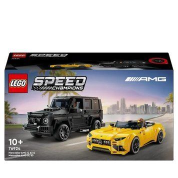 LEGO Speed ​​Champions, Mercedes-AMG G 63 и Mercedes-AMG SL 63, 76924 7749281 фото