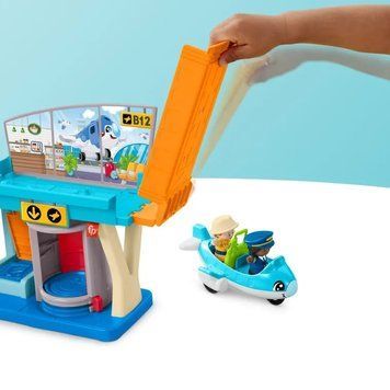 Fisher-price, Людочки, Аеропорт, набір з фігурками 7702110 фото