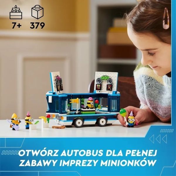 Lego Despicable Me 4, Minionk&oacute;w Party Bus, 75581 7747766 фото