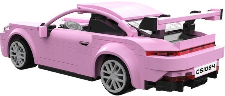 Cada, Legand Sports Cars Rs, отдаленно контролируемый автомобиль, розовый, 1: 220, 280 элементы 7780728 фото