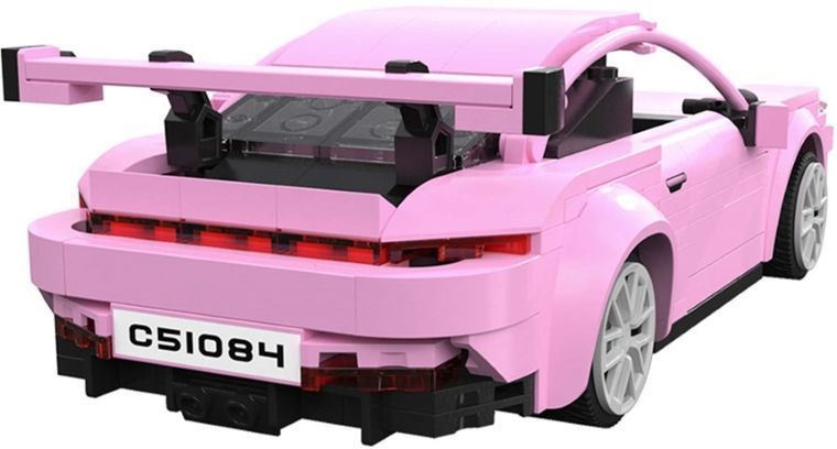 Cada, Legand Sports Cars Rs, отдаленно контролируемый автомобиль, розовый, 1: 220, 280 элементы 7780728 фото