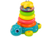 Lean Toys, пірамідка, верхова черепаха, 2в1, інтерактивна іграшка 7804268 фото 2