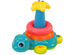 Lean Toys, пірамідка, верхова черепаха, 2в1, інтерактивна іграшка 7804268 фото 1