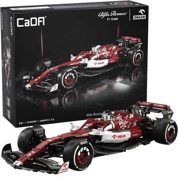 Када, Альфа Ромео, Команда Формулы 1 Орлен, Racing, Red, 1: 8, 1868 Элементы 7780739 фото
