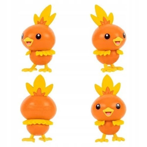 Pokemon, Trecko, Torchic, Mudkip, Gible, Pikachu, Cubone, серия 4, Battle Ficurines 7358407 фото