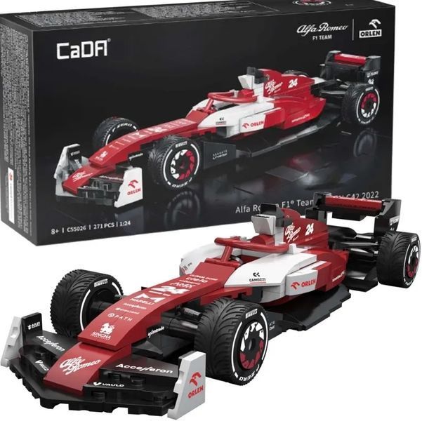 Cada, Alfa Romeo, F1 Team Orlen C42, гоночный автомобиль, красный, 1: 24, 271 Элементы 7780740 фото