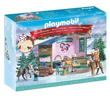 Playmobil, коні водоспаду, різдвяні хлібобулочні вироби в кафе для їзди, календар Адвенту, 71952 8079719 фото