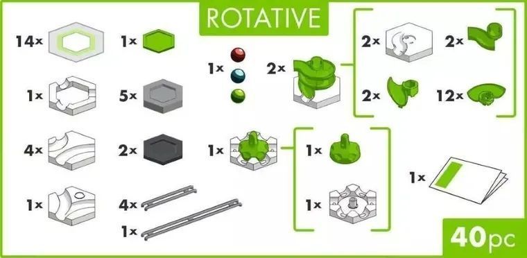 Ravensburger, Gravitrax, Go voterative, стартовый набор 7948480 фото