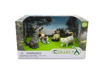 Collecta, Cats, набір з 4 статуетки 7543339 фото