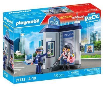 Playmobil, Action Heroes, Starter Pack: Police Room, 71733 7926195 фото