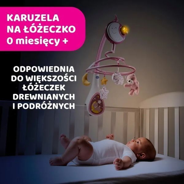 Chicco, Next2Dreams, Carousel, Pink 6322736 фото