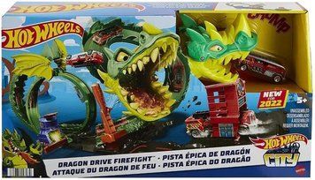Горячие колеса город, Dragon Loop, Set 7101948 фото