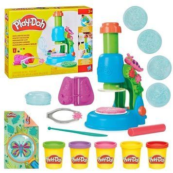 Play-Doh, мікроскоп з підсвічуванням, творчий набір 7942689 фото