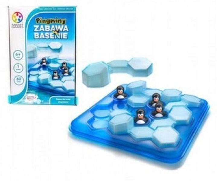 Smart Games, Penguins Pool Party, англійська версія, гра-головоломка 6319312 фото