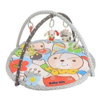 Baby Mix, розвиваючий килимок, собака і метелик 8053999 фото