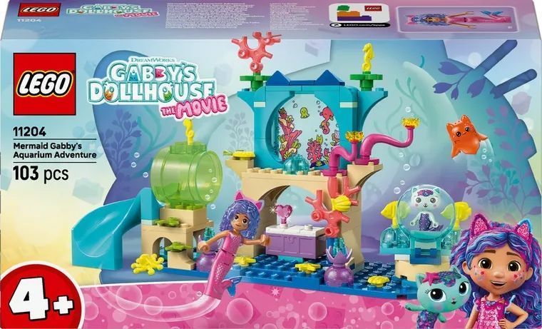 Будинок Lego Koci Gabi, підводна пригода Сіренки Габі, 11204 8037384 фото