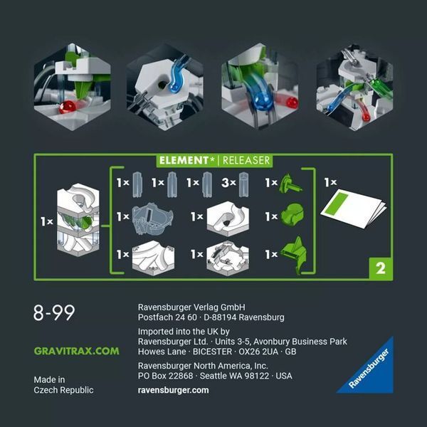 Ravensburger, Gravitrax Pro, Releaser, Copletement Set 7709624 фото