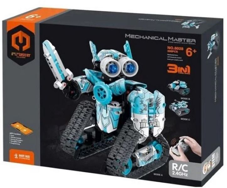 Masterm, Robo-Robo, 3in1 віддалений контрольований, блоки, 398 елементів 7890061 фото