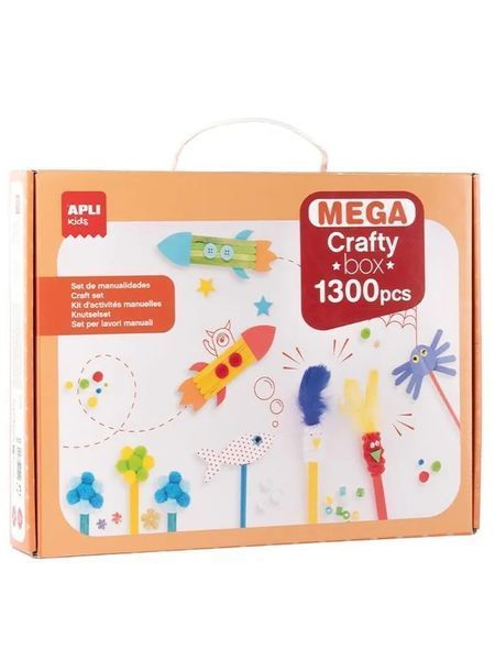 Apli Kids, Mega Crafty Box, Artistic Set 8107846 фото